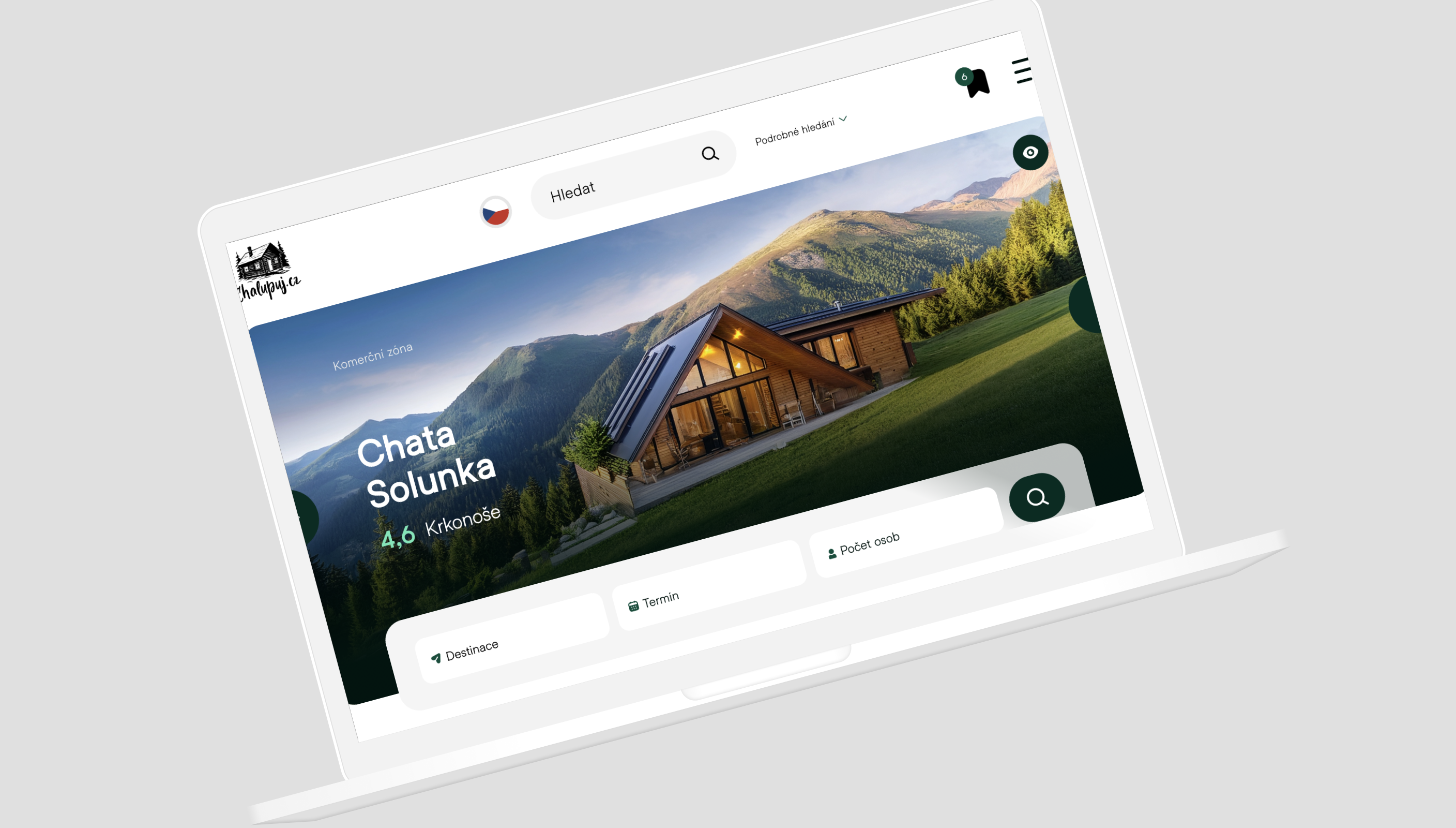 Frontend Chalupuj.cz